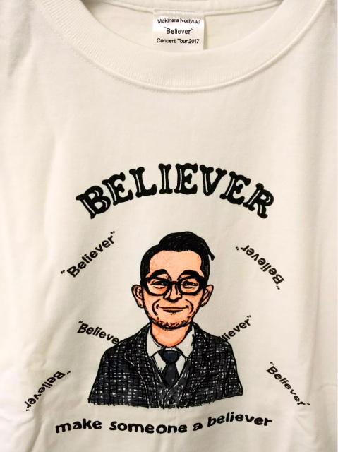 『BELIEVER Tシャツ（オフホワイト）』